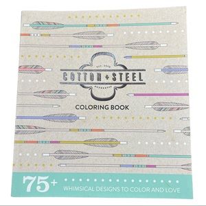 Cotton + Steel Adult Coloring Book 75+ Designs Fons & Porter